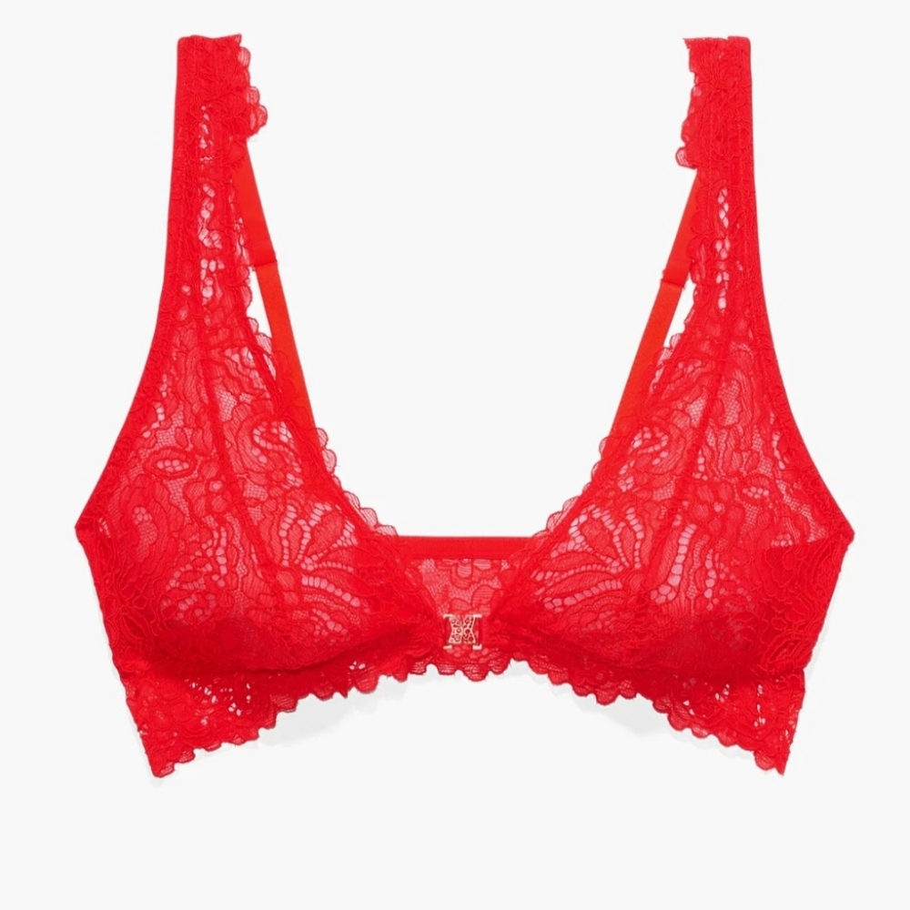 NWT Savage x Fenty Lace Front-Closure Bralette